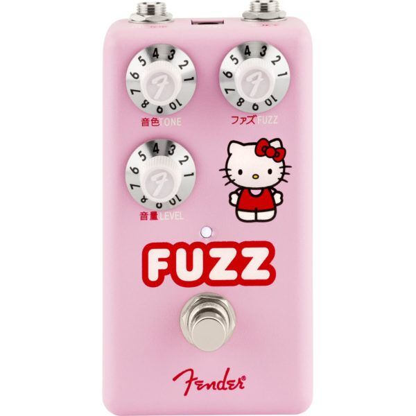 Fender x Hello Kitty Pink Fuzz Pedal