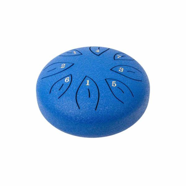 mano percussion tongue drum 6 inch blue