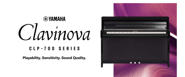 Yamaha Clavinova CLP-700 Series Banner