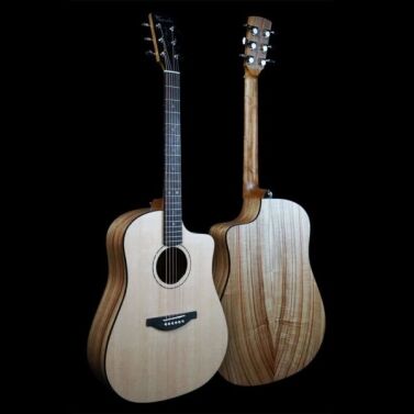 Fenech Guitars VT Series D78C Dreadnought Cutaway Camphor Laurel Acoustic