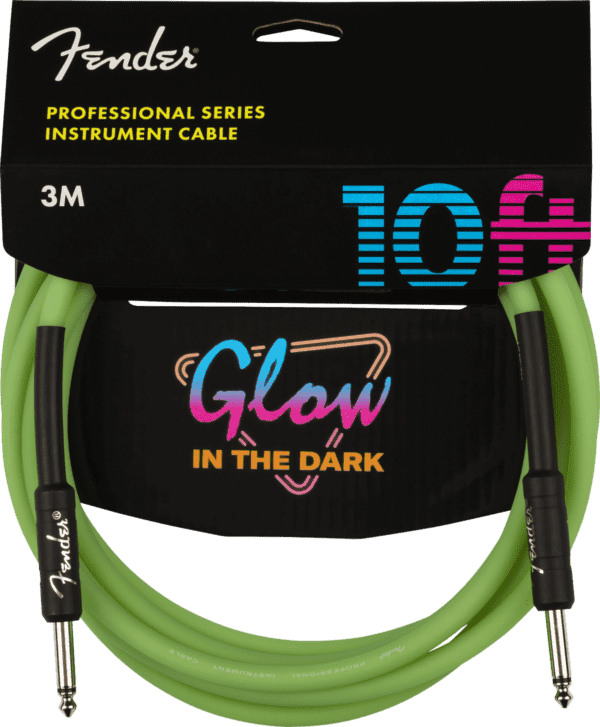 Fender Pro Glow in the Dark Cable 10ft - Image 3