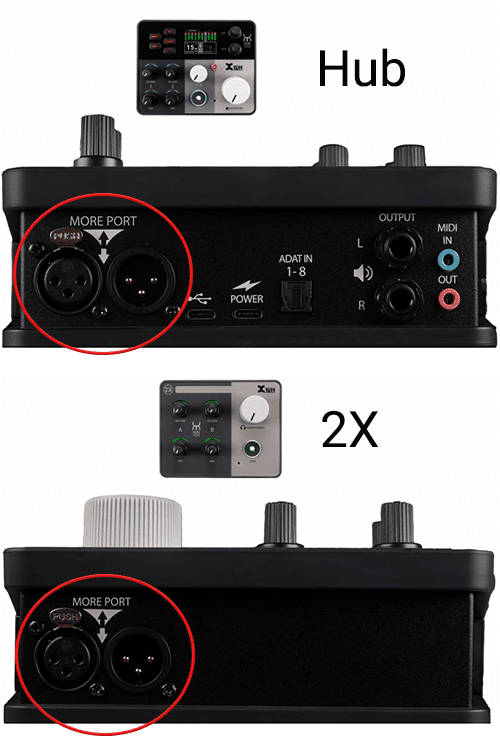 Xvive More You 2X ports