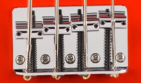 ADJUSTABLE 4-SADDLE BRIDGE WITH SINGLE-GROOVE STEEL BARREL SADDLES
