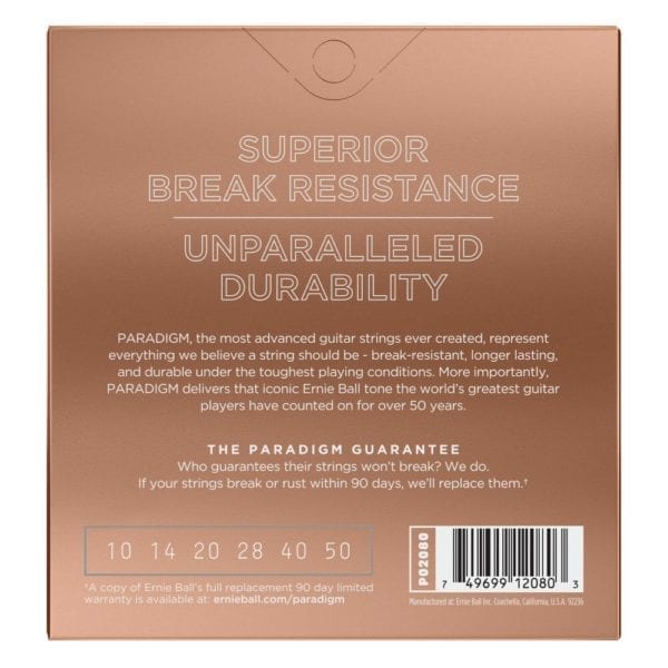Ernie Ball PARADIGM Phosphor Bronze Unbreakable Acoustic Guitar Strings - Image 2