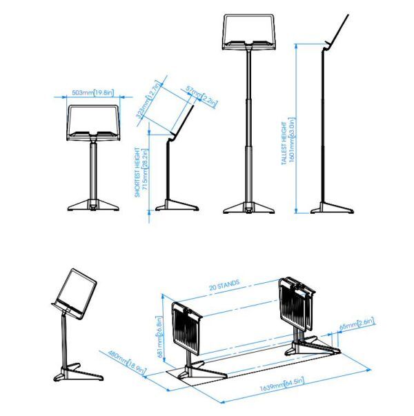 RATstands Alto Music Stand - Image 5
