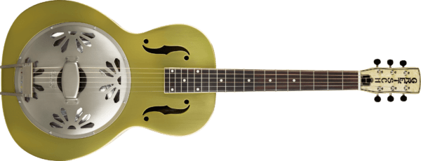 Gretsch G9202 Honey Dipper Special Round-Neck Brass Body Resonator Guitar
