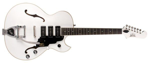 Guild Starfire I Jet90 Semi-Hollow Electric Guitar Satin White