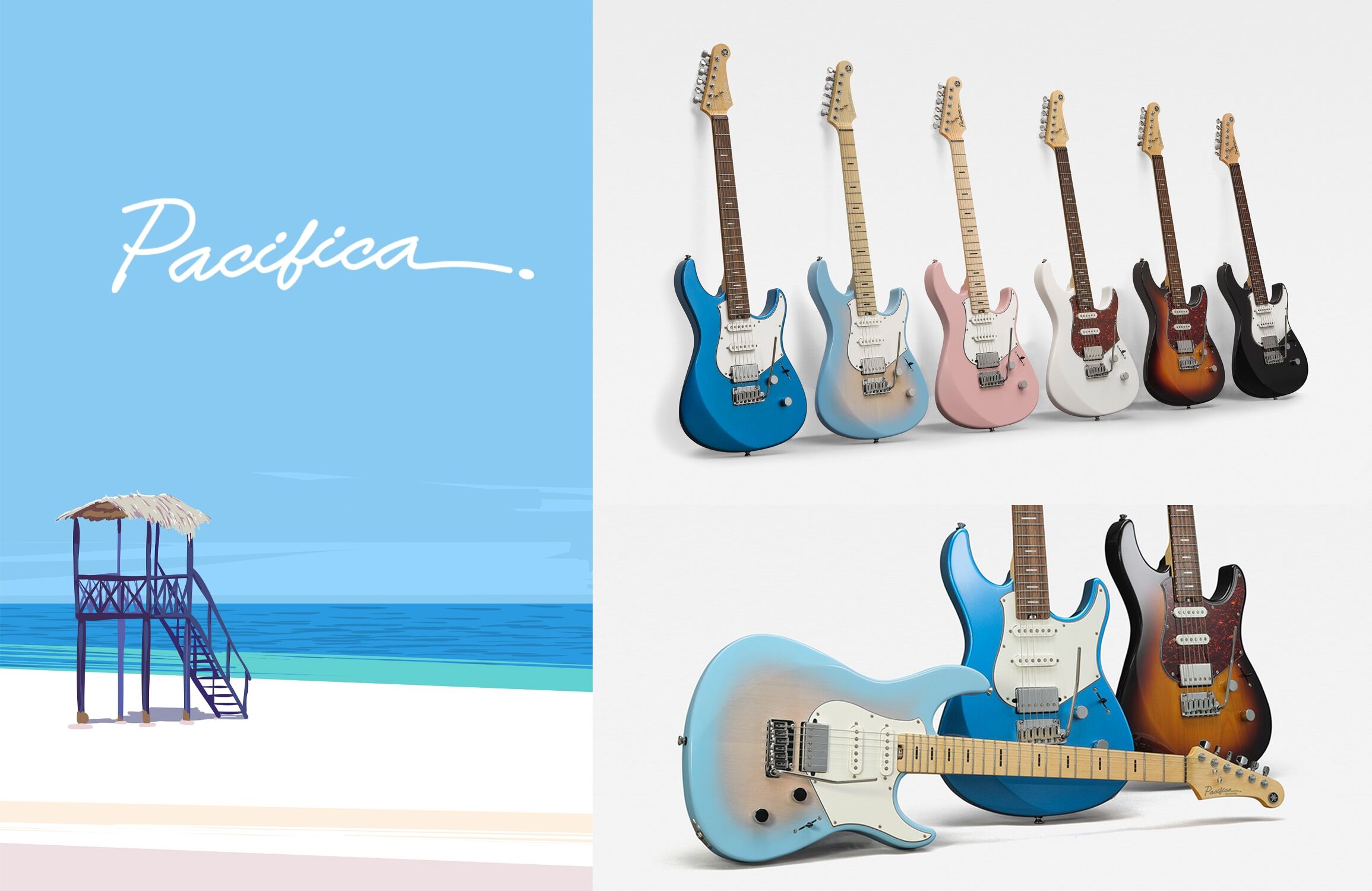 Yamaha Pacifica Standard Plus Colours