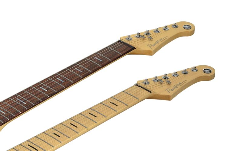 Rosewood and Maple fingerboards with stainless steel frets