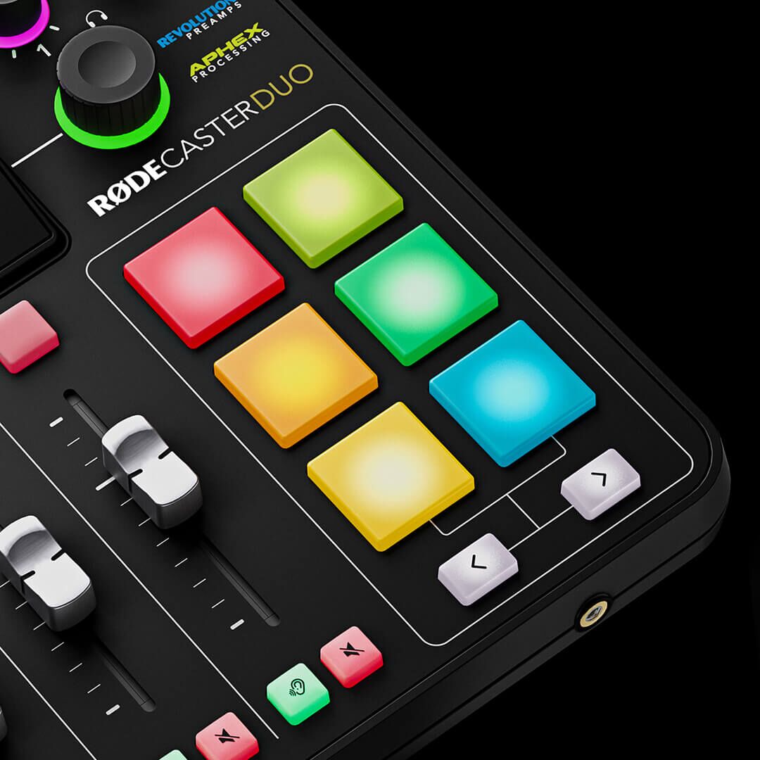 RØDECaster Duo SMART pads