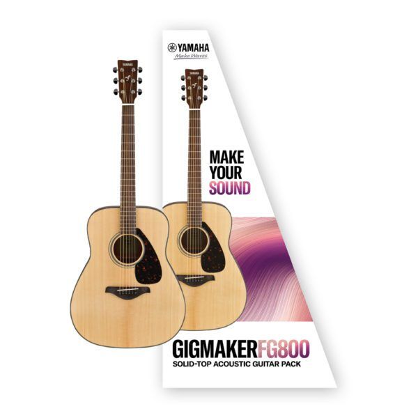 Yamaha Gigmaker FG800 Acoustic Guitar Pack