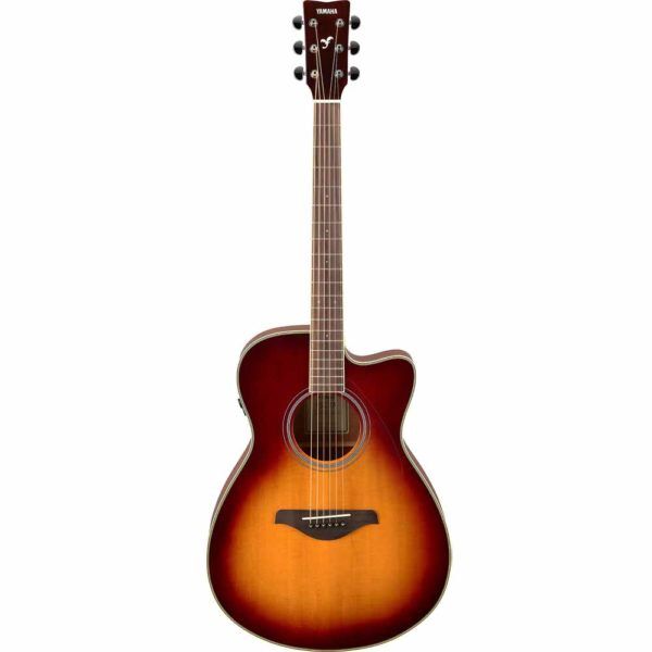 yamaha fsc-ta-bs brown sunburst