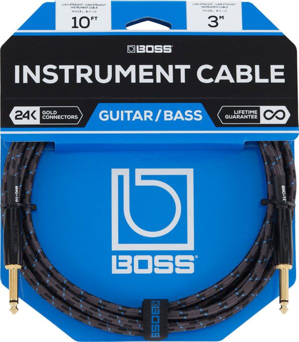 BOSS 10ft Instrument Cable BIC10