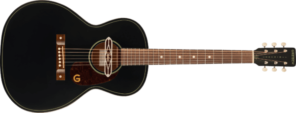 Gretsch Deltoluxe Acoustic with Soundhole Pickup Concert Black Top