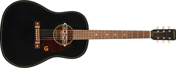 Gretsch Deltoluxe Acoustic with Soundhole Pickup Dreadnought Black Top