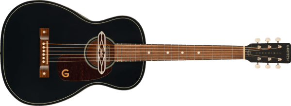 Gretsch Deltoluxe Acoustic with Soundhole Pickup Parlor Black Top