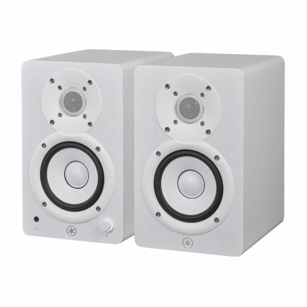 Yamaha hs4 active studio monitors white