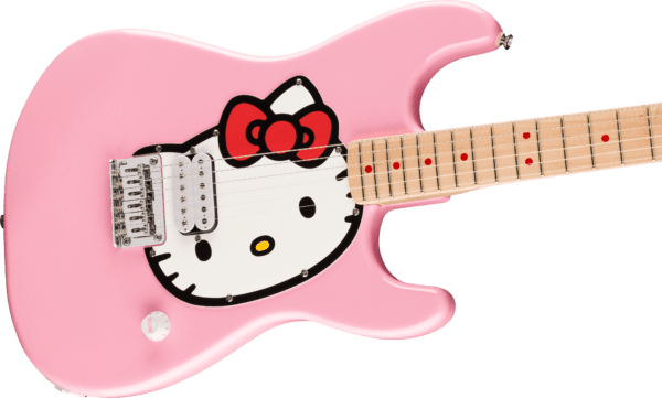 Squier Hello Kitty Stratocaster Limited Edition Pink