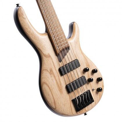 The ash top of the Cort Artisan B5 Element Bass