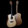 Fenech VT-Pro Professional Series D78C Dreadnought Cutaway Blackwood Acoustic