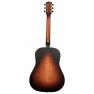 maton troubadour dreadnought acoustic electric guitar back