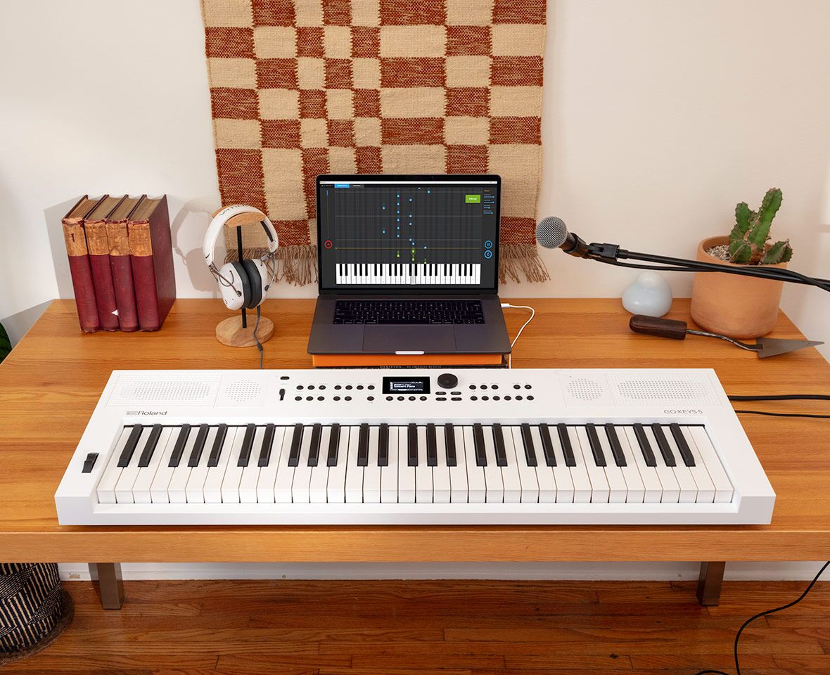 Connect your GO:KEYS 5 to Melodics software