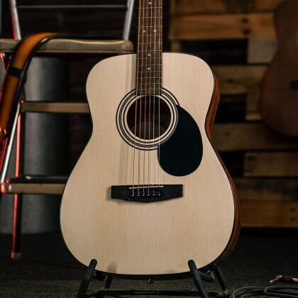 Concert body on Cort AF510 Concert Acoustic Guitar