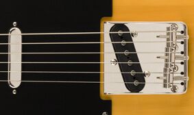 Fender designed Alnico pickups of the left-handed Squier Classic Vibe '50s Telecaster