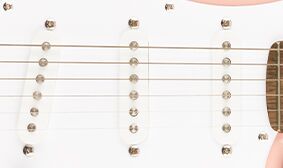 The Mini has Squier Single-Coil Stratocaster Pickups