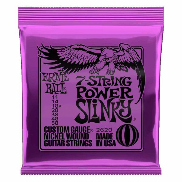 Ernie Ball 7-String Slinky Electric Guitar Set - Image 2