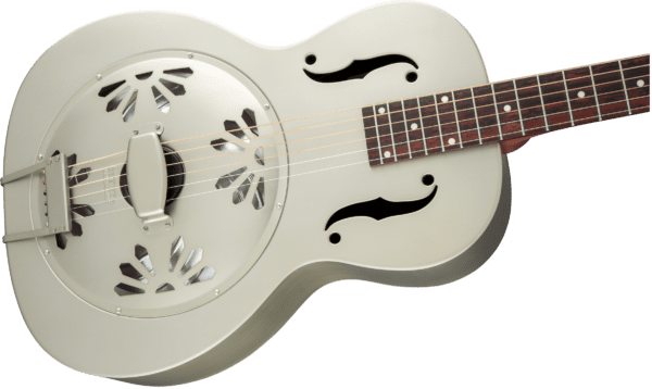 Gretsch G9201 Honey Dipper Round-Neck Brass Body Resonator Guitar - Image 7