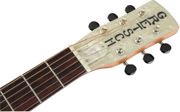 Gretsch G9201 Honey Dipper Round-Neck Brass Body Resonator Guitar - Image 8