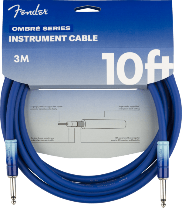 Fender 10' Ombré Instrument Cable