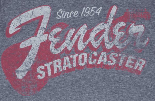 Fender Since 1954 Strat Blue-Smoke T-Shirt - Image 2