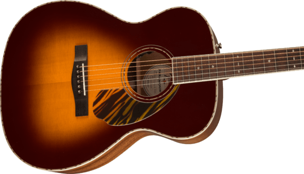 Fender Paramount PO-220E Orchestra Acoustic Electric Guitar 3-Color Vintage Sunburst