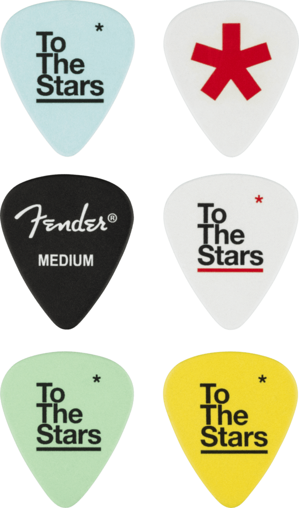 Fender Tom DeLonge Picks Multi-Color