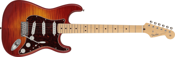 Fender Hybrid II Stratocaster 2024 Made in Japan Sunset Orange Transparent