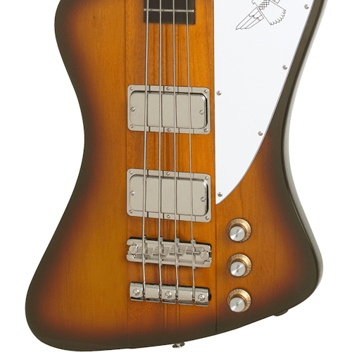 Epiphone Thunderbird 60s Bass Tobacco Sunburst body