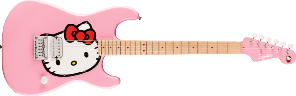 Squier Hello Kitty Stratocaster Limited Edition Pink