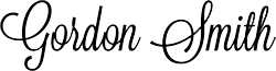Gordon Smith guitars logo