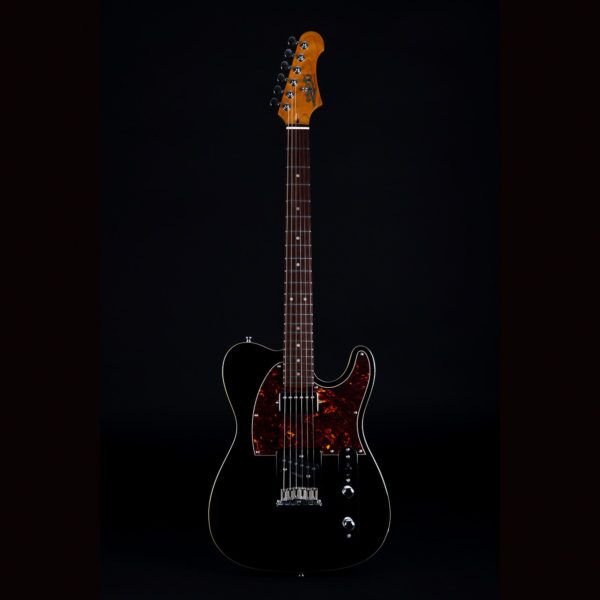 JET JT-350 Tele Style Electric Guitar Black