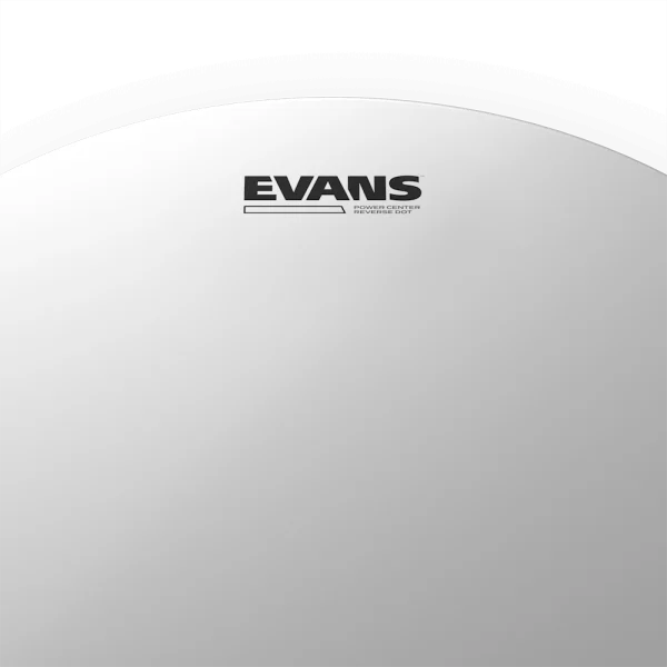 Evans Power Centre Reverse Dot Coated Drumhead