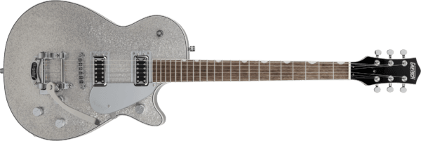 Gretsch G5230T Electromatic Sparkle Jet FT Single-Cut with Bigsby Silver Sparkle