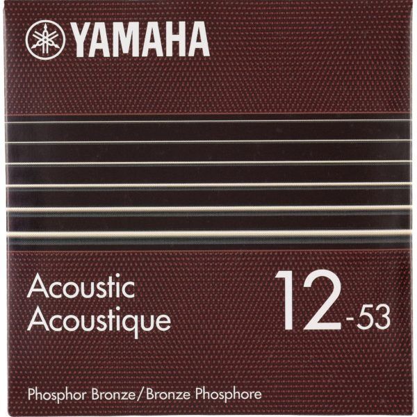 Yamaha Phosphor Bronze Acoustic Guitar Strings 12-53