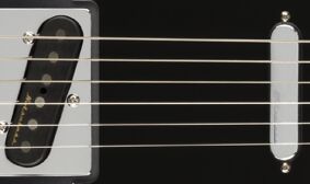 Noiseless pickups aboard the Fender Player Plus Telecaster