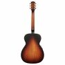 maton troubadour traditional acoustic electric guitar back