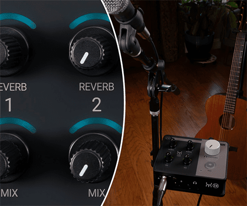 Xvive More You hub mounted on stand