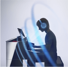 Casio GP-310 Grand Hybrid offers an immersive headphone listening experience