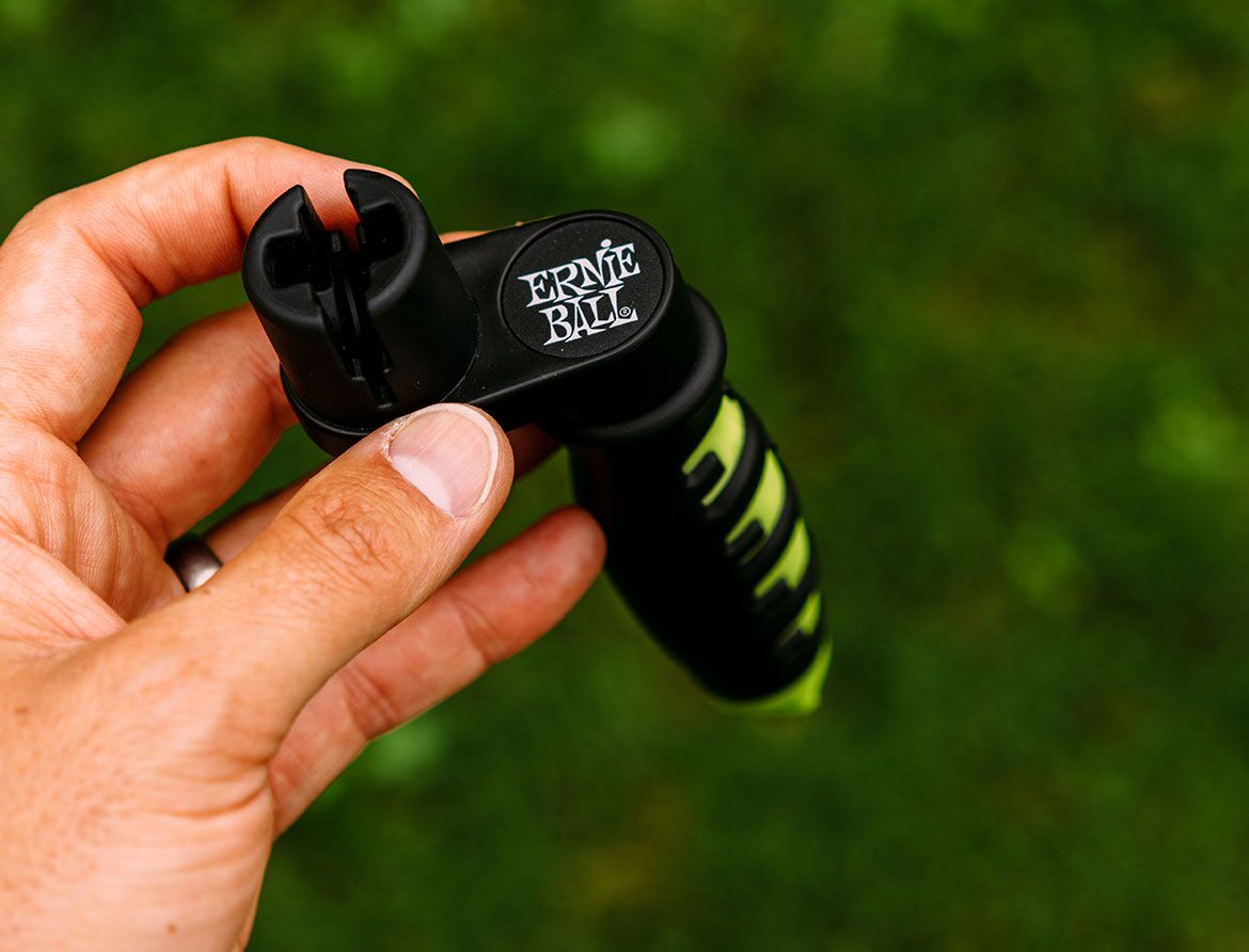 Verstile head of the Ernie Ball Pegwinder Plus P09604 String Winder