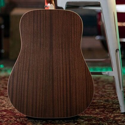 cort earth70 acoustic guitar feature 2